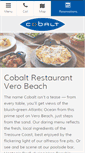 Mobile Screenshot of cobaltrestaurant.com