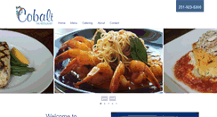 Desktop Screenshot of cobaltrestaurant.net